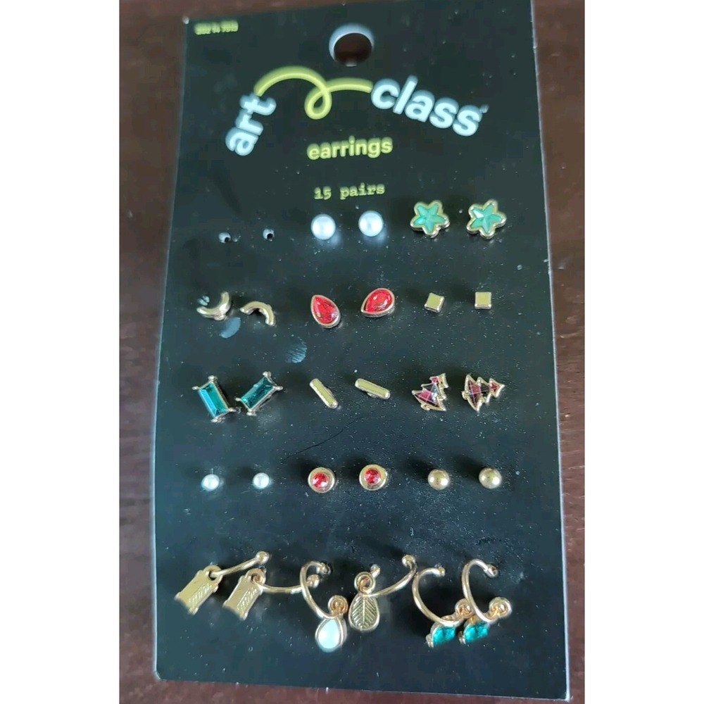 art class Girls' 14pk Earrings - Gold